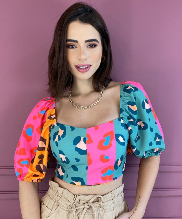 Cropped Feminino Bojo E Amarra O Fernanda Ramos Store