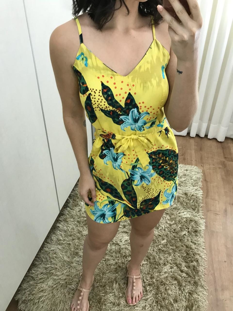 vestidinho estampado