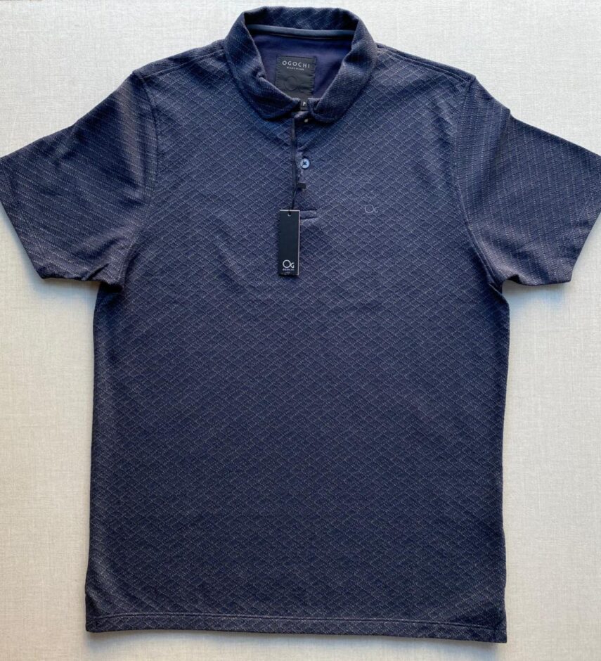 Camiseta Polo Azul Petroleiro - Fernanda Ramos Store