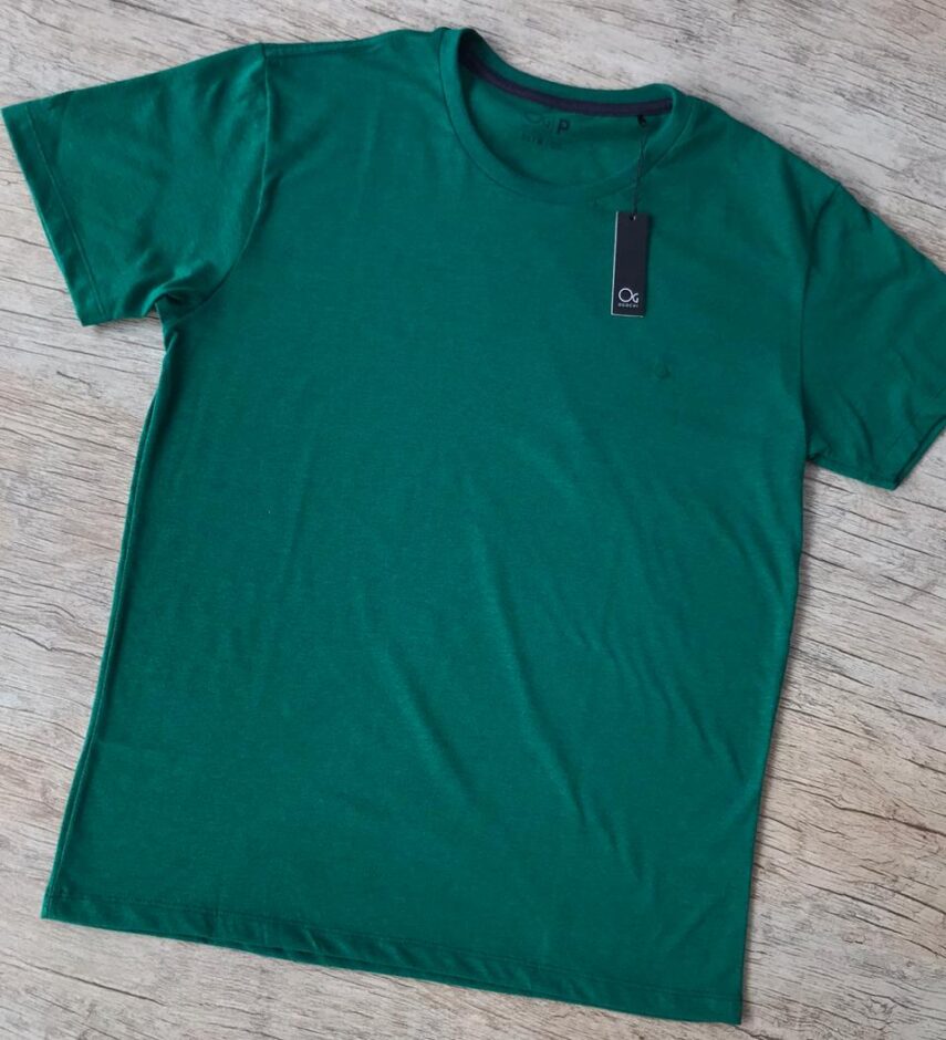 Camiseta Básica Verde - Imagem 2