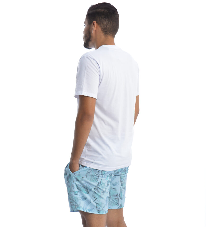 Camiseta Masculina Ogochi Básica Cor Branco - Imagem 4