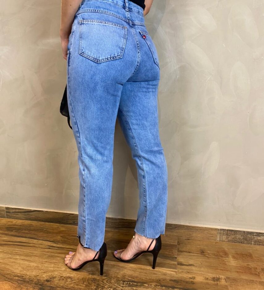 Calça Jeans Cropped - Imagem 4