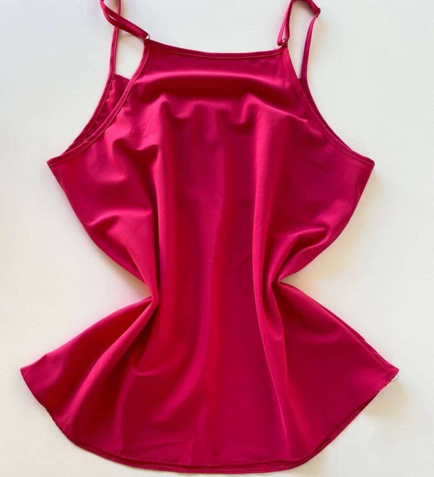 Regata Feminina Alça Regulável Plus Pink - Fernanda Ramos Store