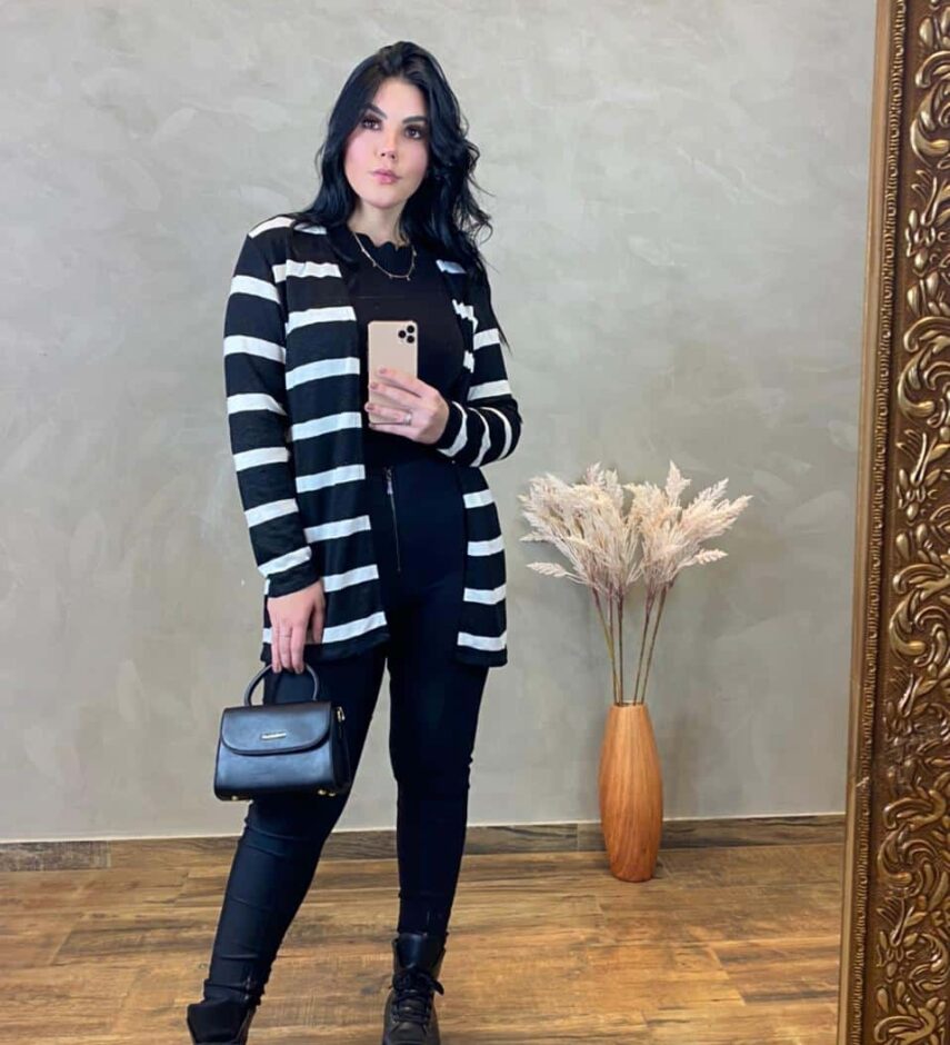 fernandaramosstore com br cardigan flame listrado
