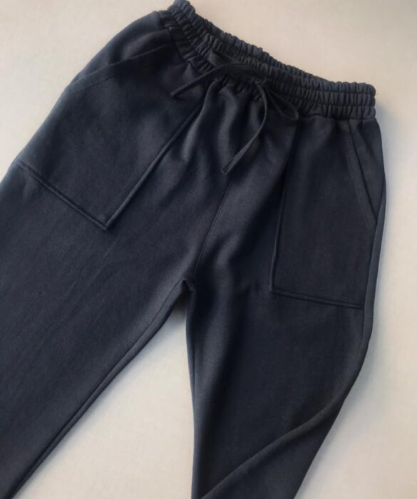 Calça Feminina Moletom Preto - Fernanda Ramos Store