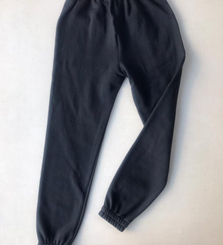 Calça Feminina Moletom Preto - Fernanda Ramos Store