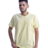 Camiseta Masculina Ogochi Básica Amarela - Fernanda Ramos Store