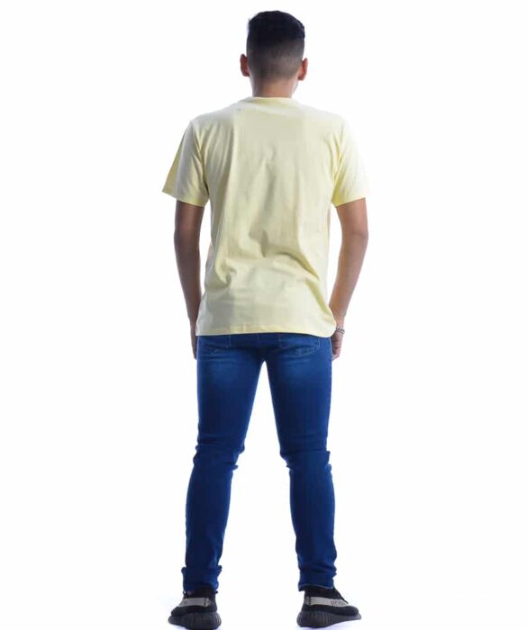 Camiseta Masculina Ogochi Básica Amarela - Fernanda Ramos Store