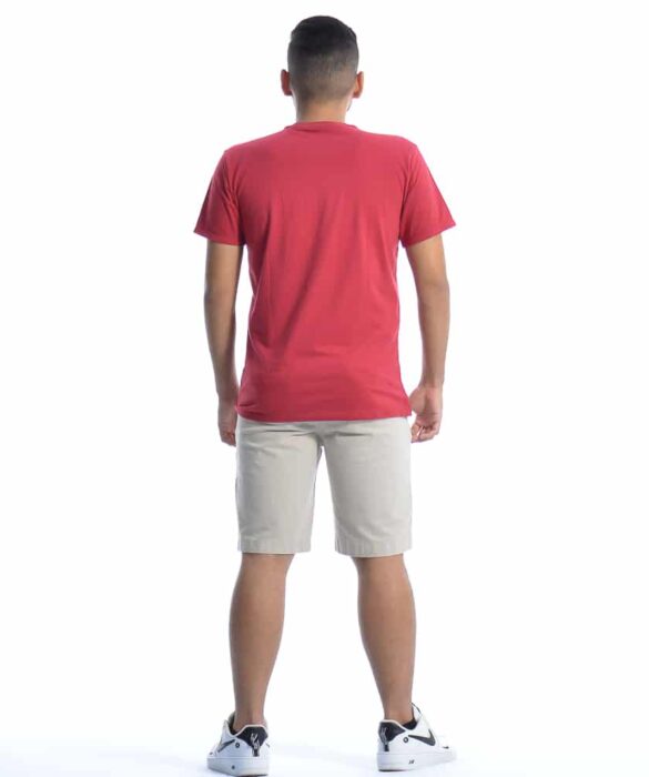 Camiseta Masculina Ogochi Básica Vermelho - Fernanda Ramos Store