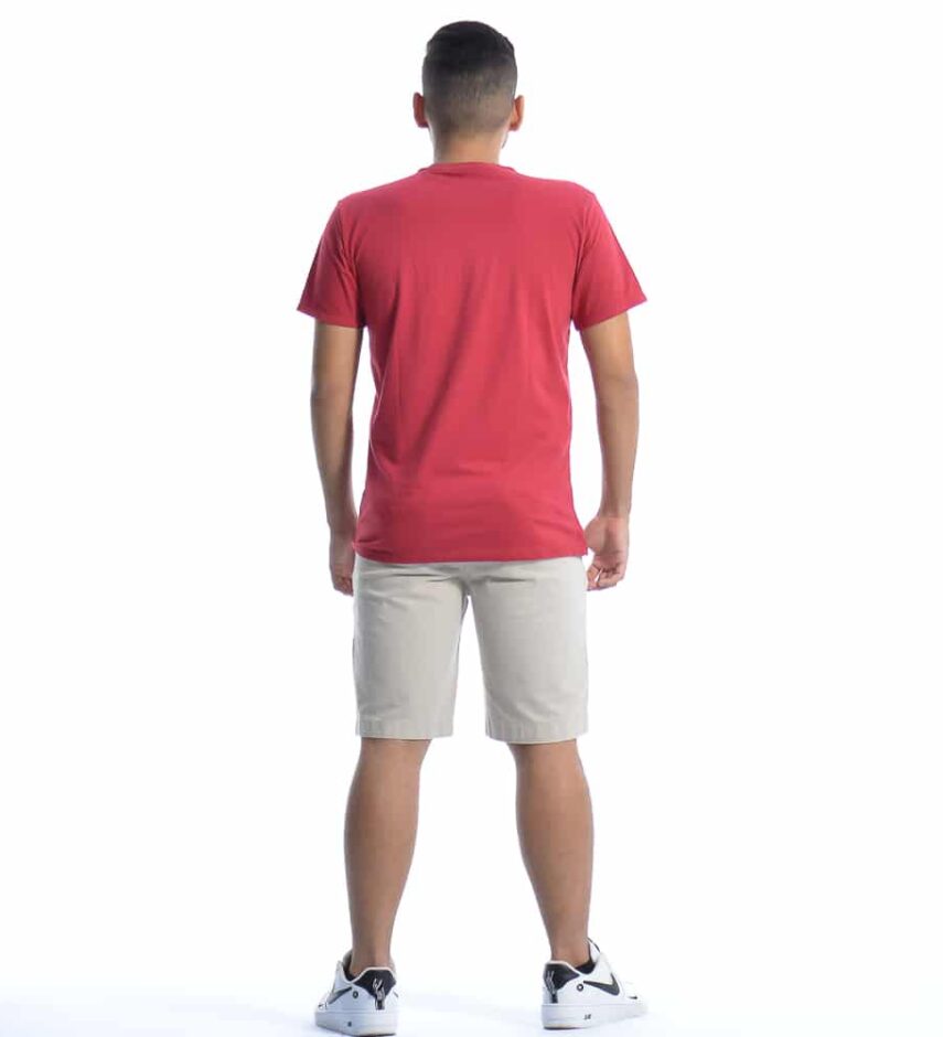 Camiseta Masculina Ogochi Básica Vermelho - Fernanda Ramos Store