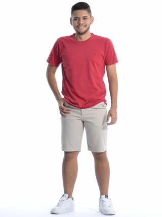 Camiseta Masculina Ogochi Básica Vermelho - Fernanda Ramos Store