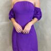 Vestido Curto com Bojo Roxo - Fernanda Ramos Store