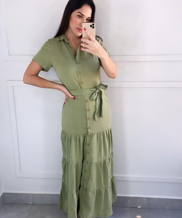 fernandaramosstore com br vestido longo sem bojo com amarracao verde oliva 2