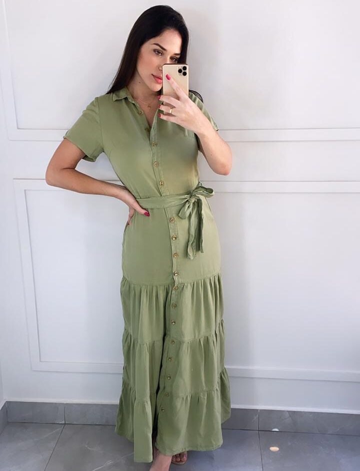 fernandaramosstore com br vestido longo sem bojo com amarracao verde oliva 2