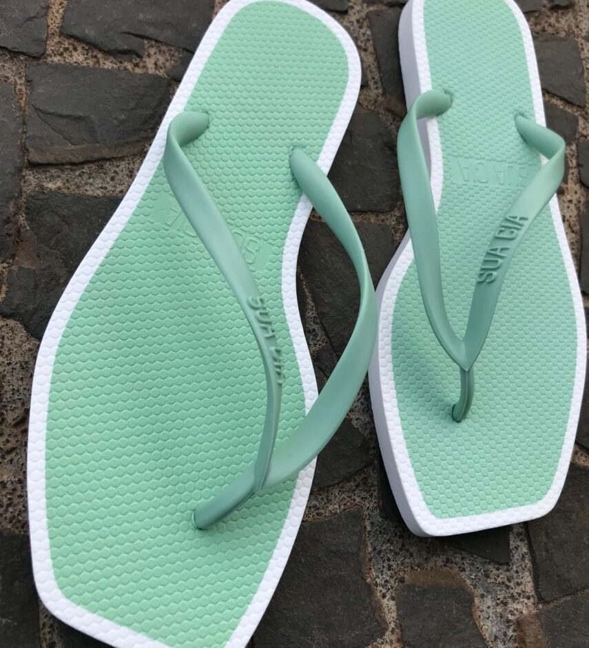 Chinelo Verde Menta - Fernanda Ramos Store