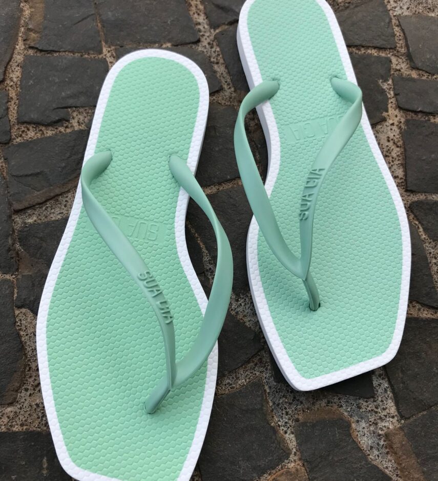 Chinelo Verde Menta - Fernanda Ramos Store
