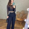 Cropped Feminino sem Bojo Tule - Fernanda Ramos Store