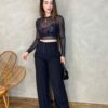 Cropped Feminino sem Bojo Tule - Fernanda Ramos Store