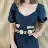 Body Feminino com Bojo Preto - Fernanda Ramos Store