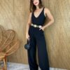 Body Feminino com Bojo Preto - Fernanda Ramos Store