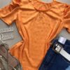 fernandaramosstore com br blusa feminina manga curta lese laranja