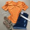 fernandaramosstore com br blusa feminina manga curta lese laranja 2