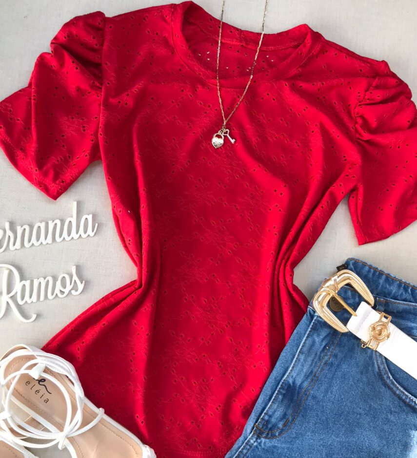 fernandaramosstore com br blusa feminina manga curta lese vermelho 1