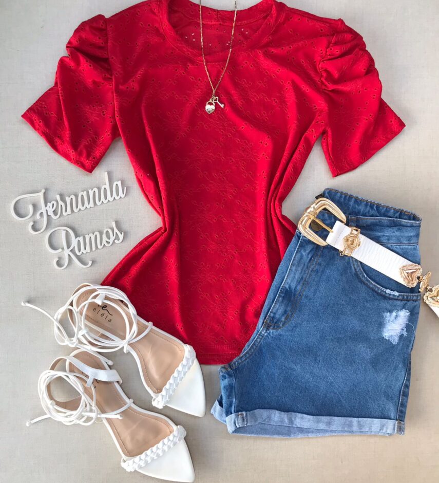 fernandaramosstore com br blusa feminina manga curta lese vermelho 2