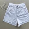 Short Jeans Feminino Branco - Fernanda Ramos Store