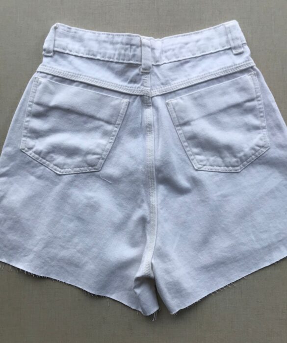 Short Jeans Feminino Branco - Fernanda Ramos Store