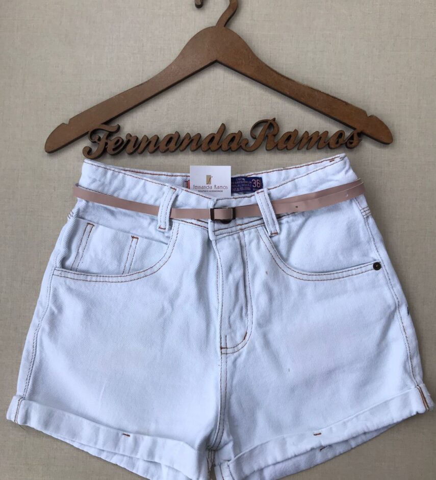fernandaramosstore com br short jeans feminino com cinto