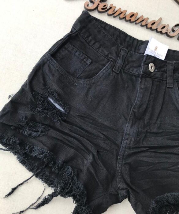 fernandaramosstore com br short jeans feminino preto 1