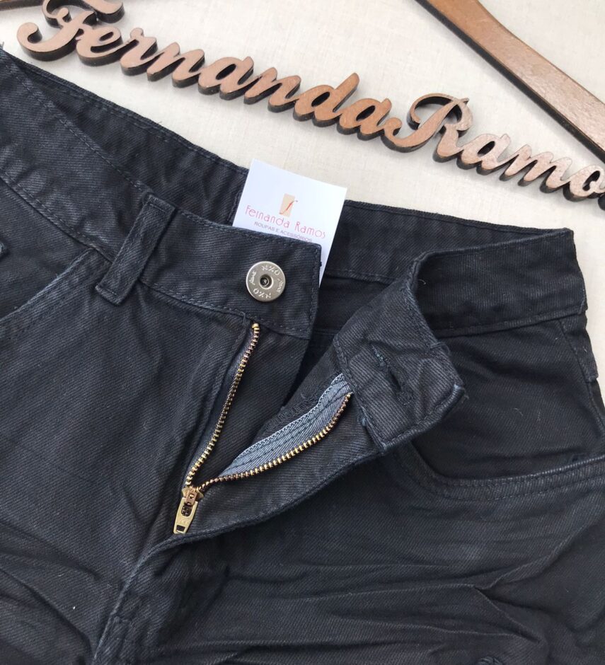 fernandaramosstore com br short jeans feminino preto 3