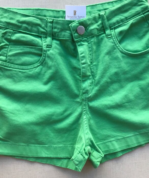 Short  Verde Feminino - Fernanda Ramos Store