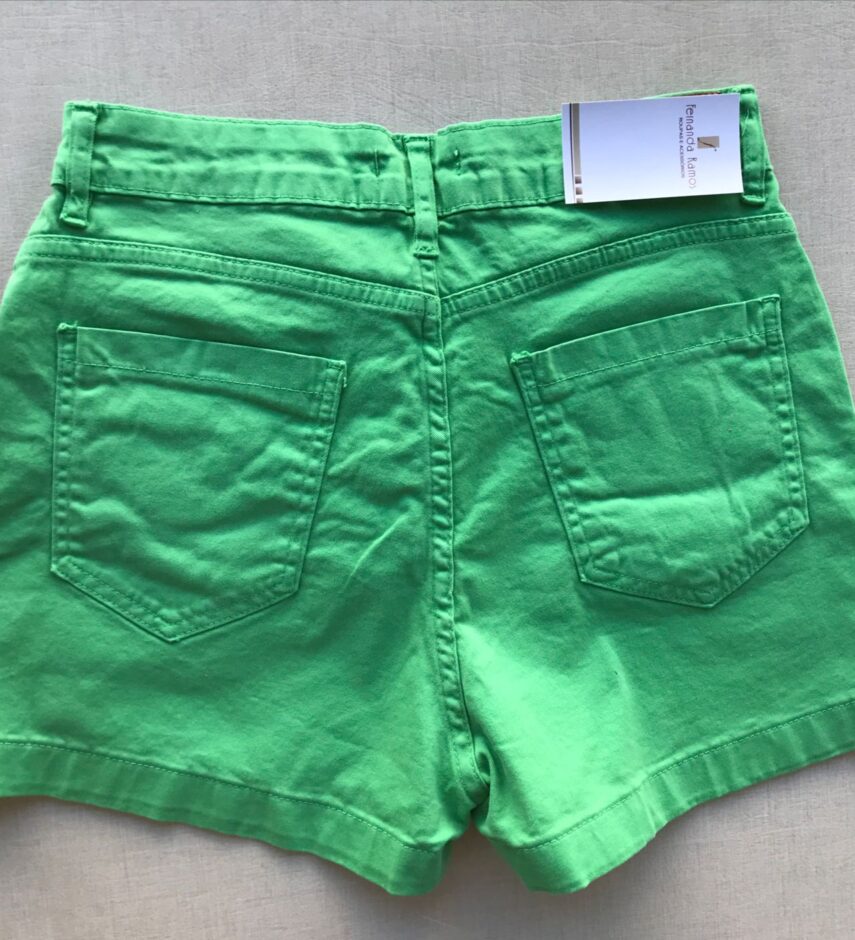 Short  Verde Feminino - Fernanda Ramos Store