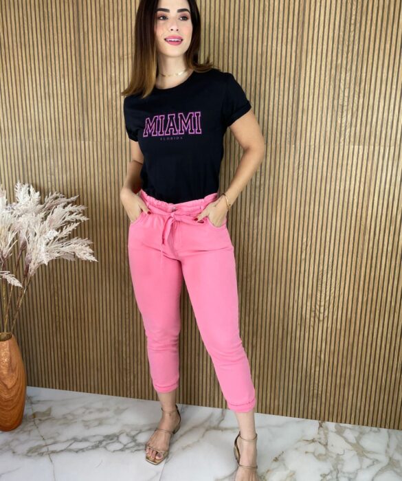 fernandaramosstore com br calca jeans feminina jogger rosa 2