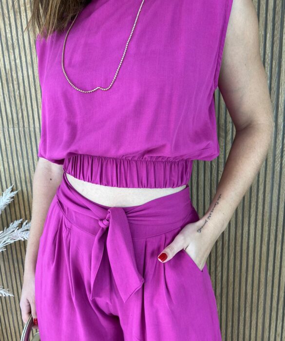 fernandaramosstore com br conjunto feminino calca e cropped fucsia 1