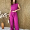 fernandaramosstore com br conjunto feminino calca e cropped fucsia 4