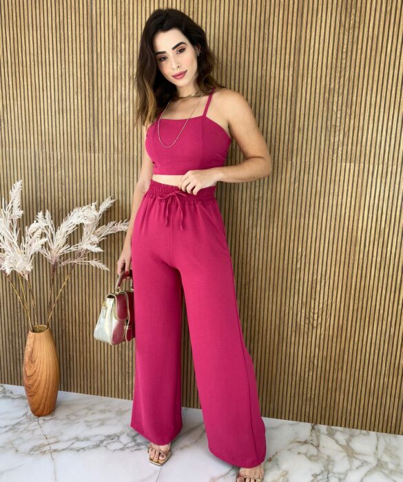 fernandaramosstore com br conjunto feminino calca e cropped pink