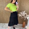 fernandaramosstore com br saia midi com amarracao verde 3