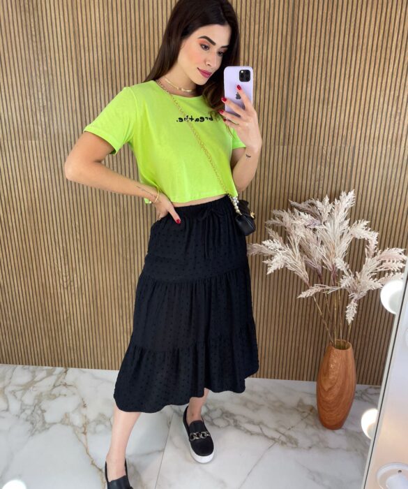 fernandaramosstore com br saia midi com amarracao verde 3