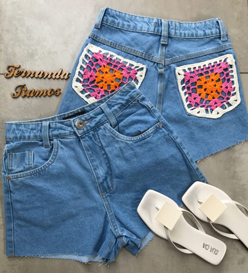 fernandaramosstore com br short jeans feminino bordado