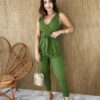 fernandaramosstore com br macacao feminino sem bojo verde militar com amarracao