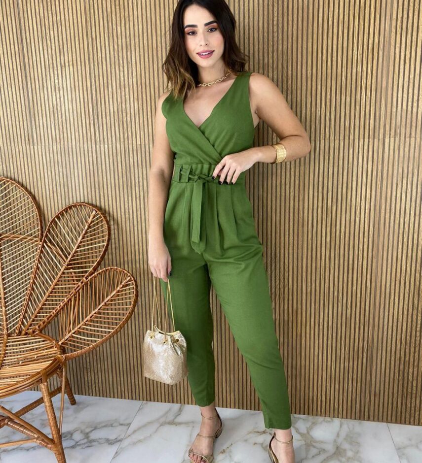 fernandaramosstore com br macacao feminino sem bojo verde militar com amarracao