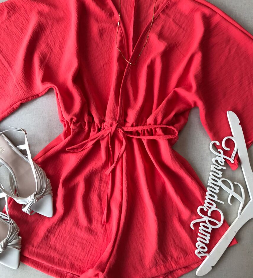 fernandaramosstore com br macaquinho feminino curto sem bojo coral 1