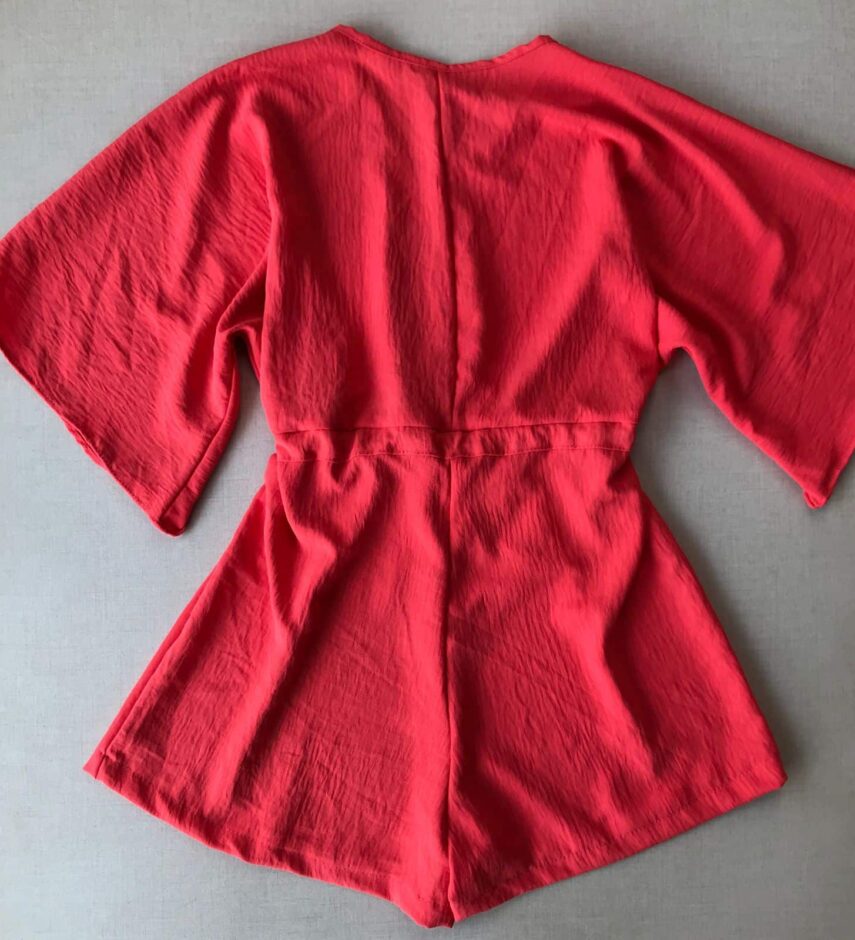 fernandaramosstore com br macaquinho feminino curto sem bojo coral 2