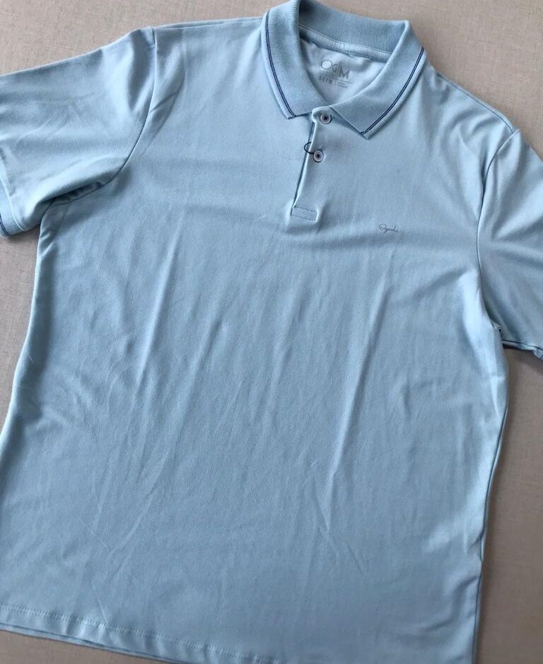 Polo Masculina Ogochi Azul - Fernanda Ramos Store