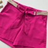 fernandaramosstore com br short feinino curto com cinto pink 1