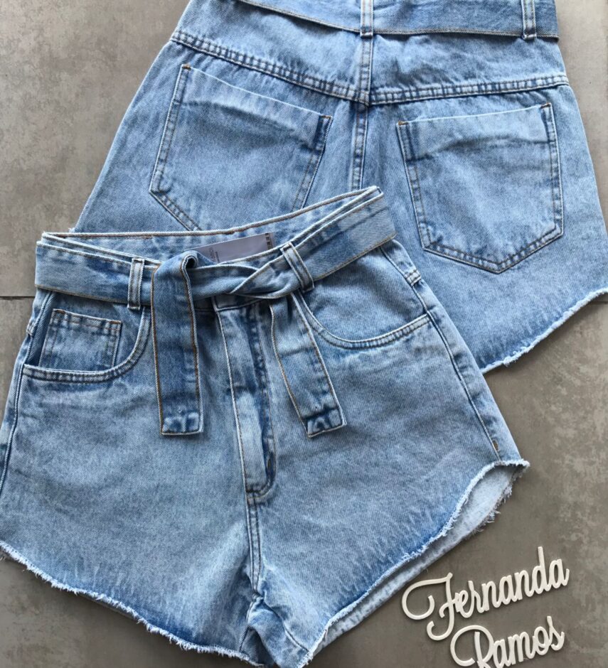 fernandaramosstore com br short jeans feminino com amarracao