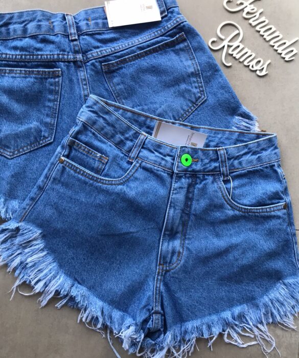 fernandaramosstore com br short jeans feminino com botoes verde neon 2